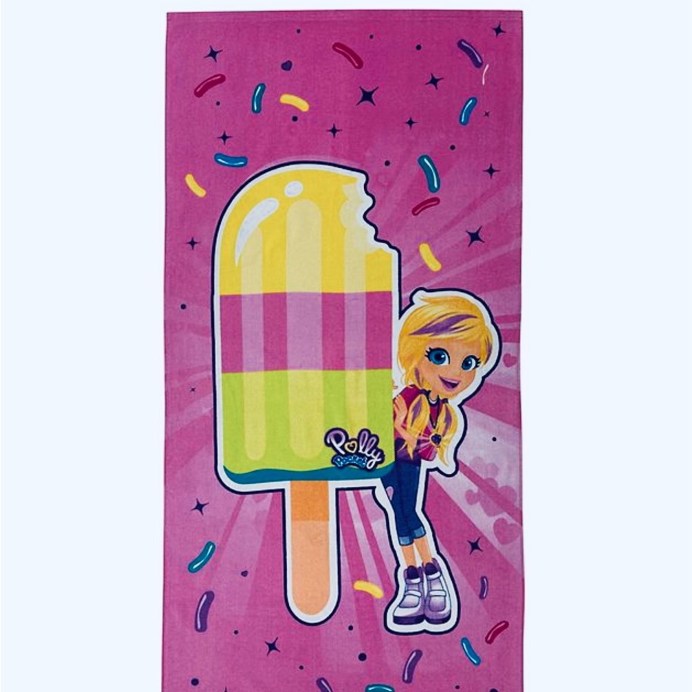 Polly  Multi-Color Cotton beach towel Textile